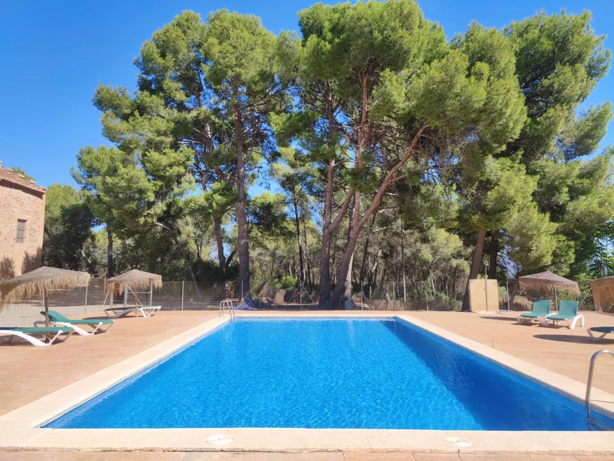 Masia De San Juan Casa Numero 15 En Castillo Con Piscina, Aire Acondicionado Y Terraza Privada Segorbe Kültér fotó